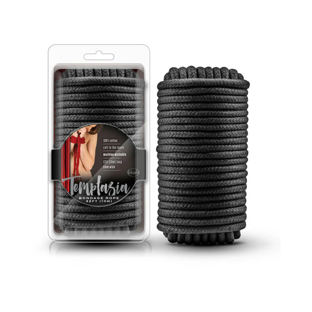 Temptasia Bondage Rope 32 ft. / 10 m Black