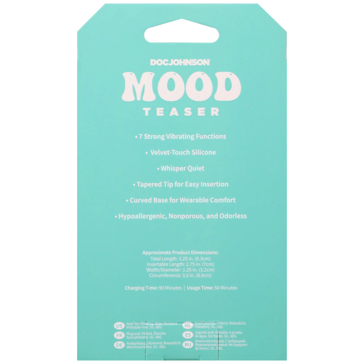 Mood - Teaser - Vibrating Micro Plug Lavender