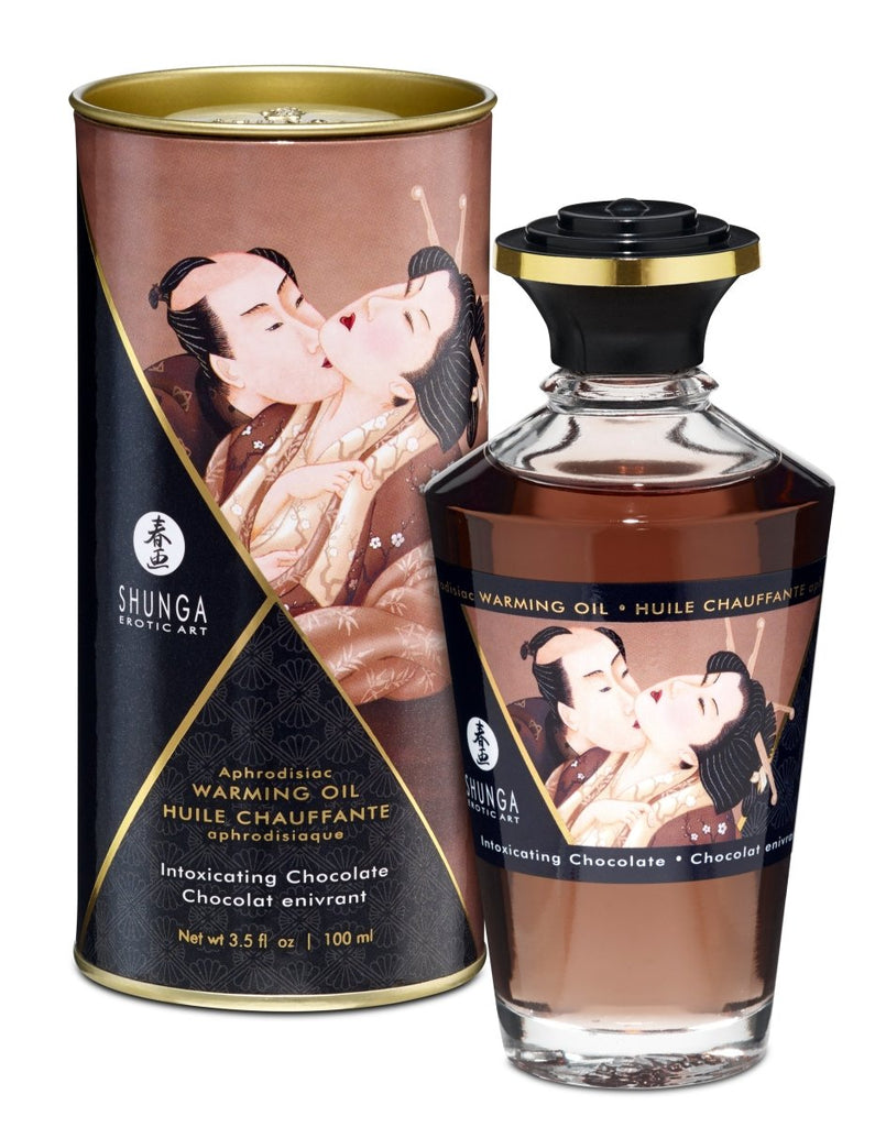 Aphrodisiac Warming Oil - Intoxicating Chocolate - TruLuv Novelties