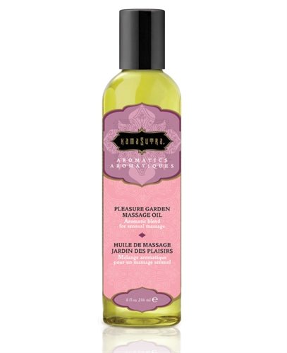 Aromatic Massage Oil - Pleasure Garden - 8 Fl. Oz. - TruLuv Novelties