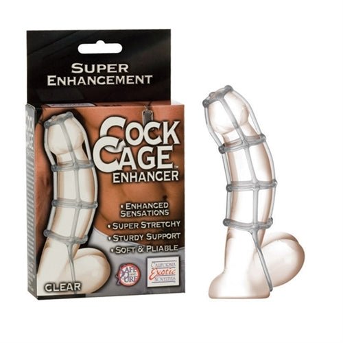 Cock Cage Enhancer - Clear - TruLuv Novelties