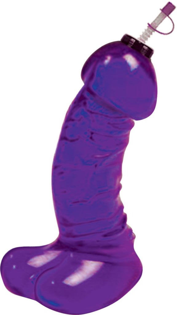 Dicky Chug Sports Bottle - Purple - TruLuv Novelties