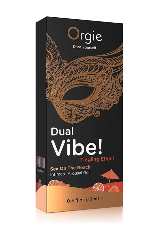 Dual Vibe Sex on the Beach Kissable Liquid Vibrator 15ml
