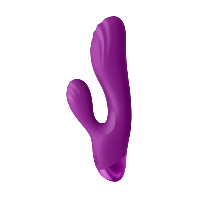Bg G-Spot Silicone Rabbit Vibrator Purple