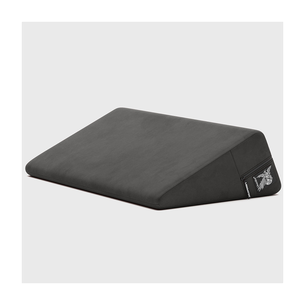 Liberator Wedge Plus Size Sex Position Pillow 30 in. Decor Velvet Black