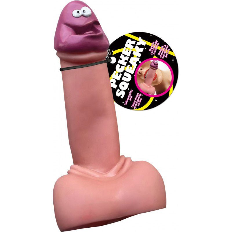 Pecker Squeaky Toy With Sound Box - TruLuv Novelties