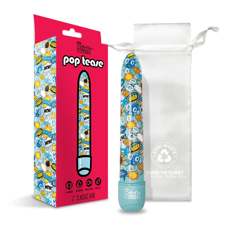 Prints Charming Pop Tease 7" Classic Vibe - Bang - Blue