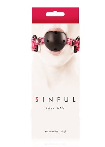 Sinful Ball Gag - Pink - TruLuv Novelties