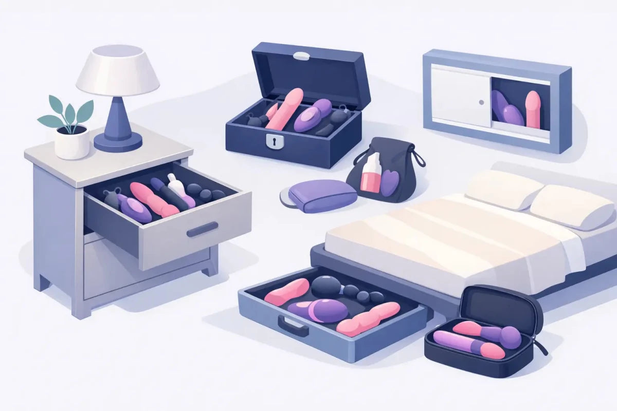 12 Sex Toy Storage Ideas for Private, Easy Access - TruLuv Novelties