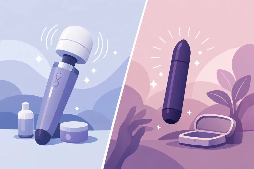 Wand vs Bullet Vibrator: Which Fits You? - TruLuv Novelties