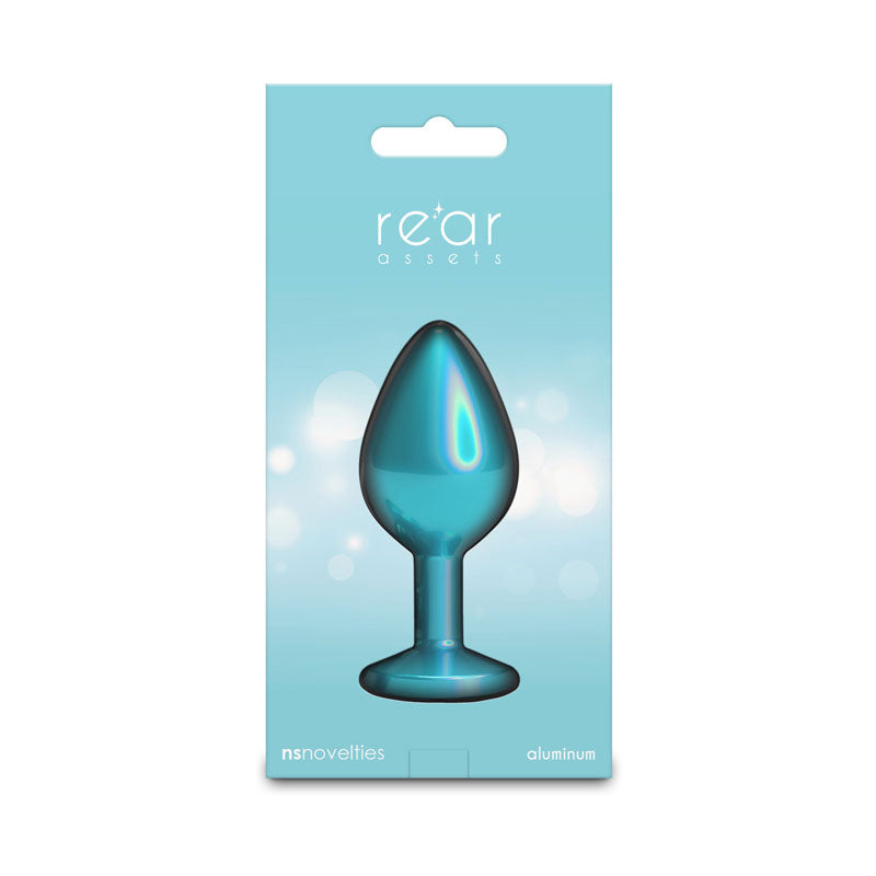 Rear Assets - Iridescent Teal - Medium - Teal