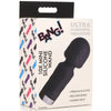 10x Mini Silicone Wand - Black - TruLuv Novelties