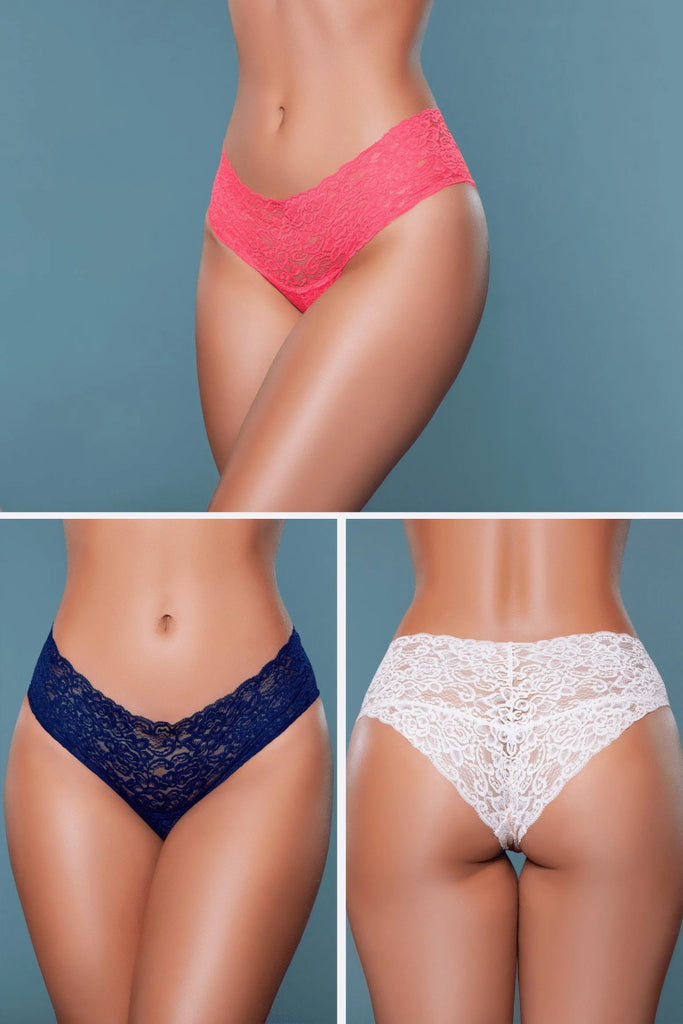 21983PK Nessa Briefs 3 Pack - TruLuv Novelties