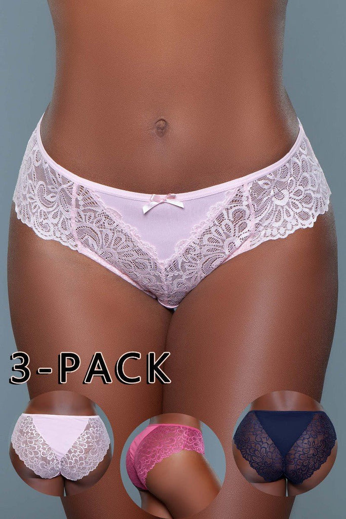 22143PK Tracy Brief 3 Pack - TruLuv Novelties