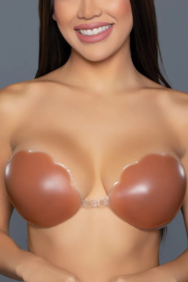 2317 Scalloped Edge Silicone Bra - TruLuv Novelties