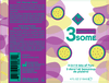 3some 3-in-1 Lubricant - Passion Fruit - 4 Fl. Oz. - TruLuv Novelties