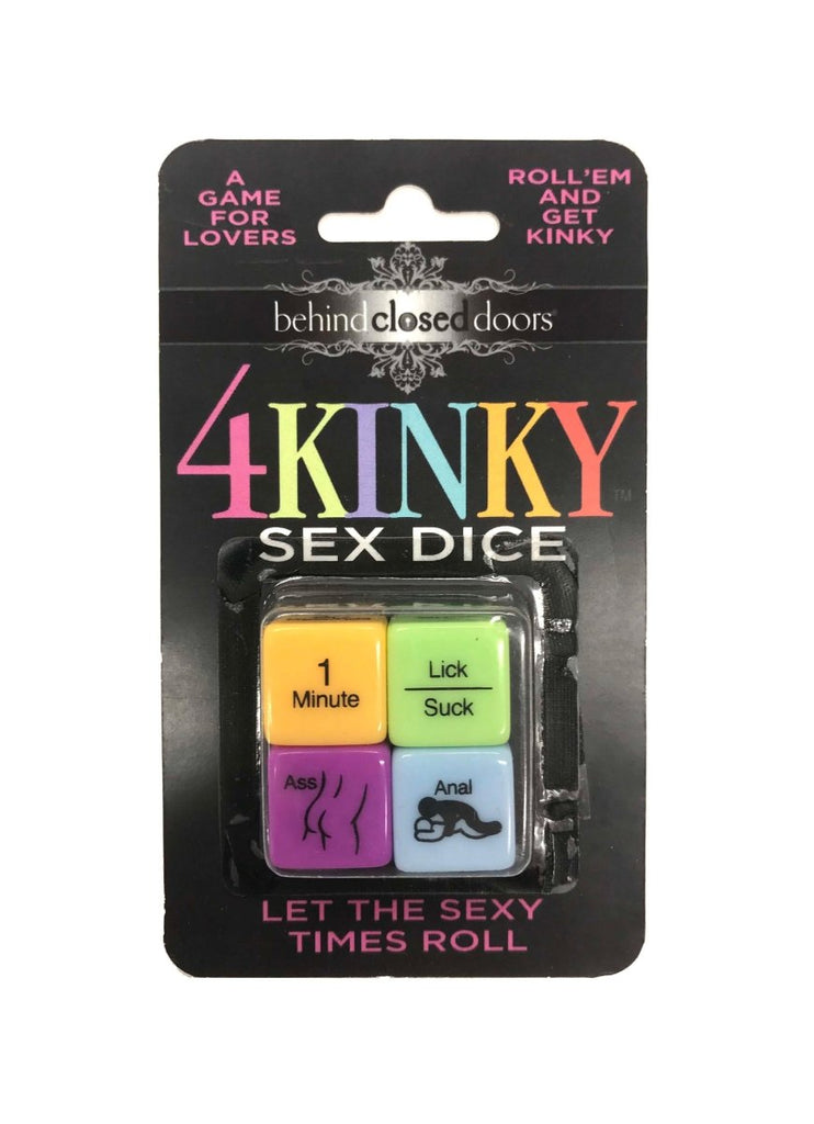 4 Kinky Sex Dice - TruLuv Novelties