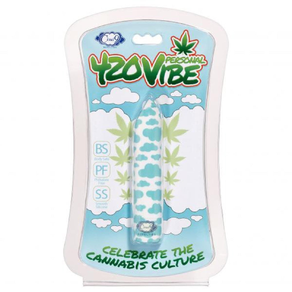 420 Slim Vibe Cloud - White/blue - TruLuv Novelties