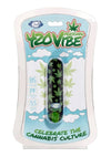 420 Stubby Vibe Cannabis Leaf - Black/green - TruLuv Novelties