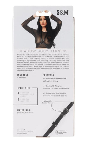Shadow Body Harness - Black