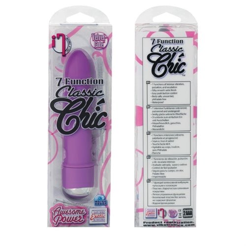 7 Function Classic Chic - Mini Vibe - Purple - TruLuv Novelties