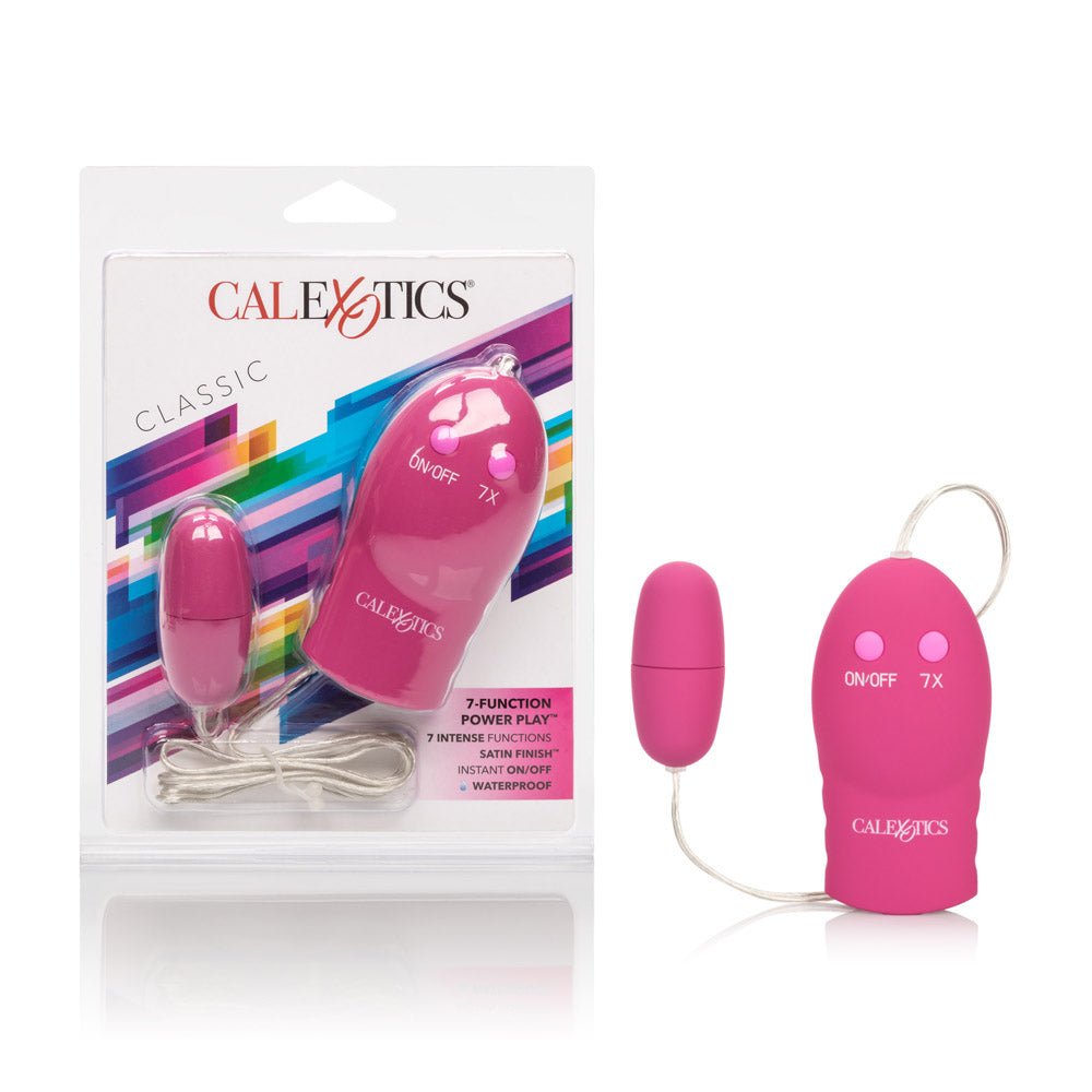 7-Function Power Play Bullet - Pink - TruLuv Novelties