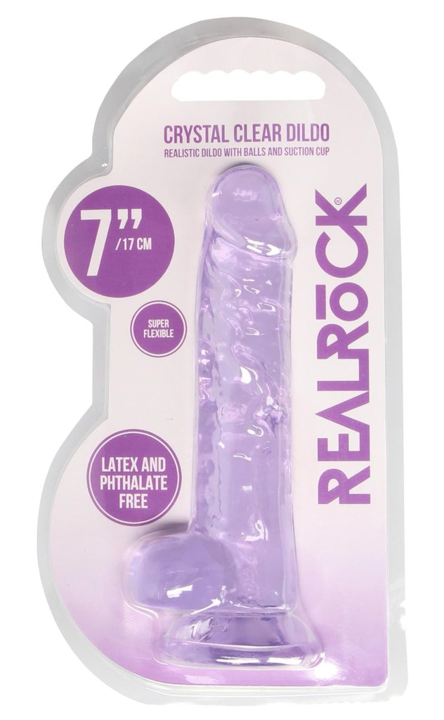 7 Inch Realistic Dildo With Balls - TruLuv Novelties
