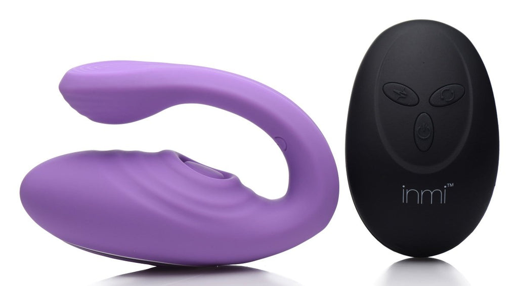 7x Pulse Pro Pulsating and Clit Stim Vibe With Remote - TruLuv Novelties
