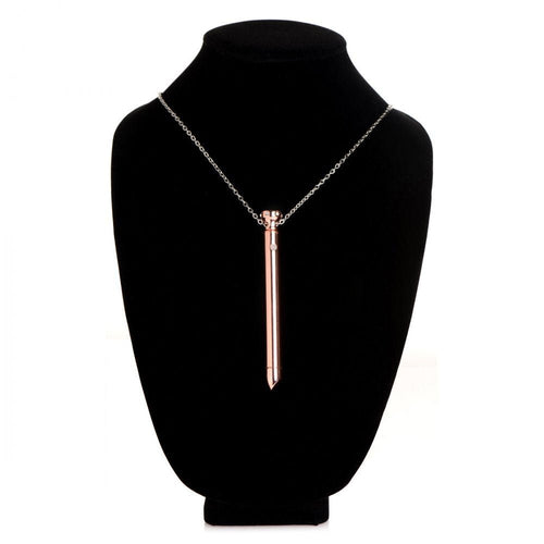 7x Vibrating Necklace - Rose Gold - TruLuv Novelties