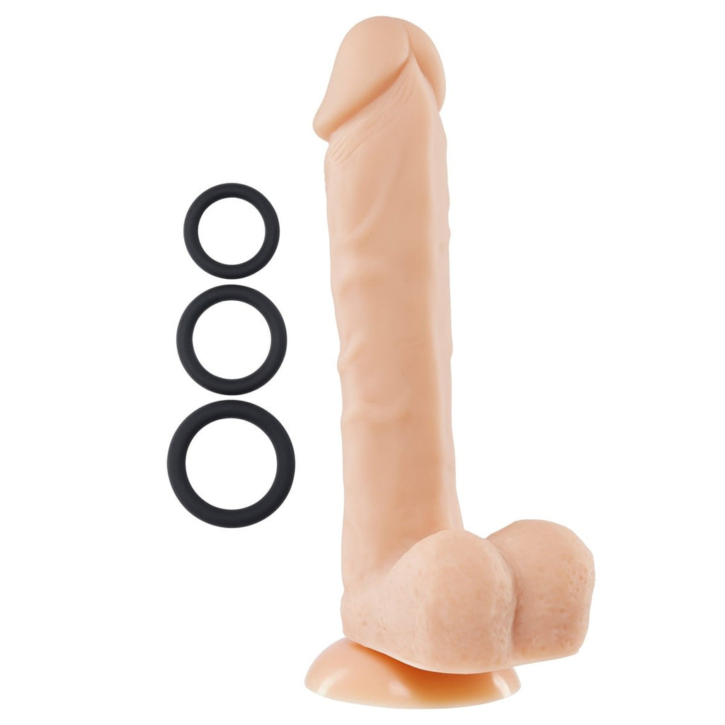 9" Silicone Pro Odorless Dong - TruLuv Novelties