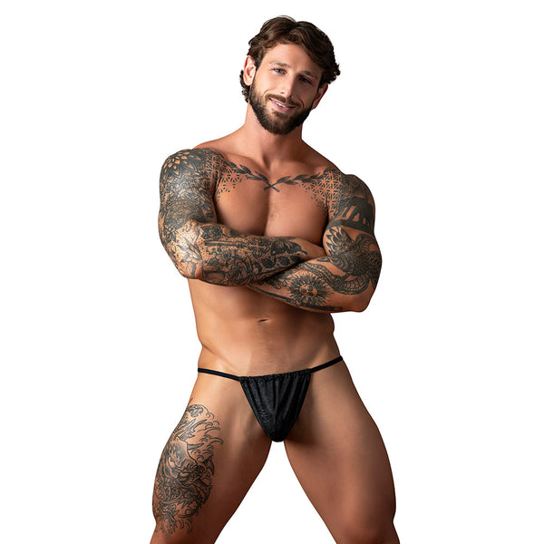 Male Power Kilauea Limited Edition G-String Black O/S