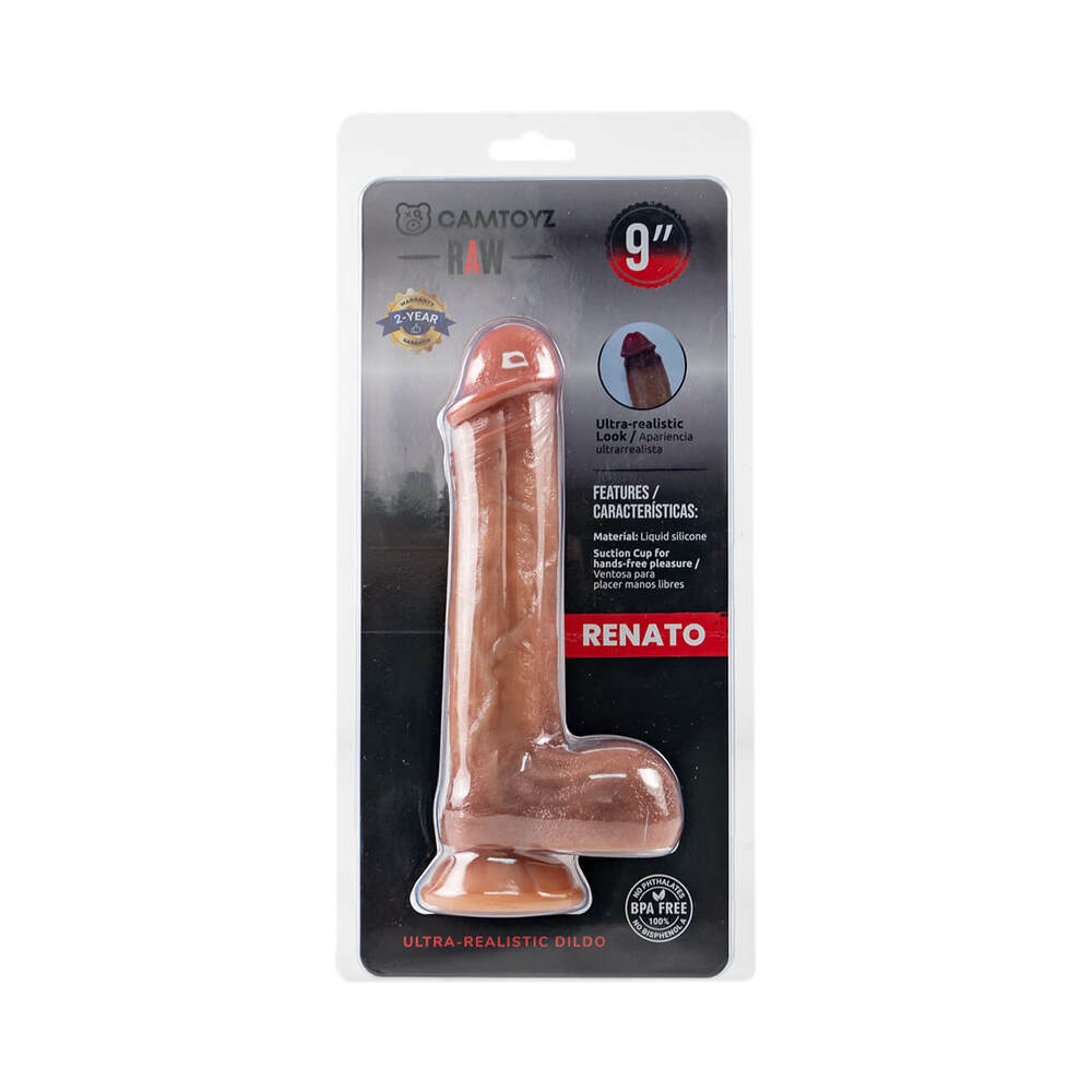 Camtoyz Raw Renato Ultra-Realistic 9 in. Dildo