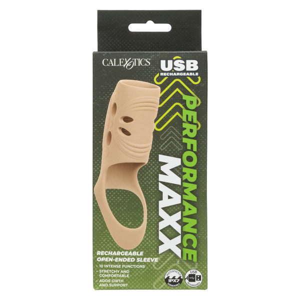 Performance Maxx Rechargeable Open-Ended Sleeve - Ivory