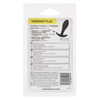 Boundless Teardrop Plug Black