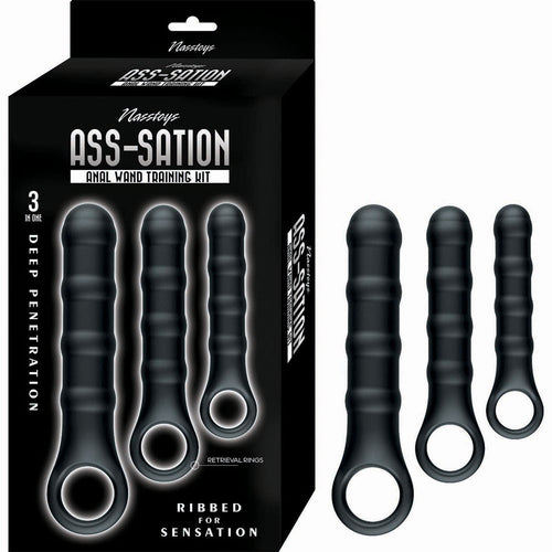 Asssation Anal Wand Training Kit - Black