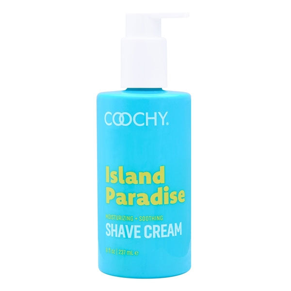 Coochy Shave Cream Island Paradise 8 Fl Oz 237 ml