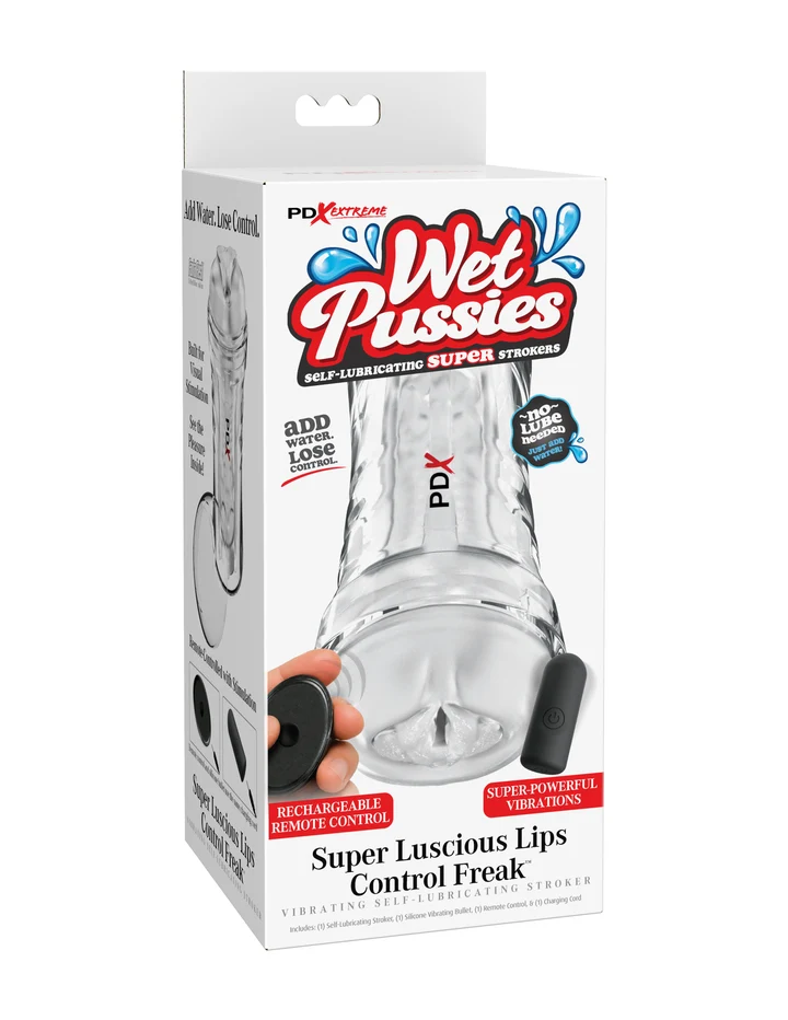 Pdx Extreme Wet Pussies Self-Lubricating Super Luscious Lips: Control Freak - Frost