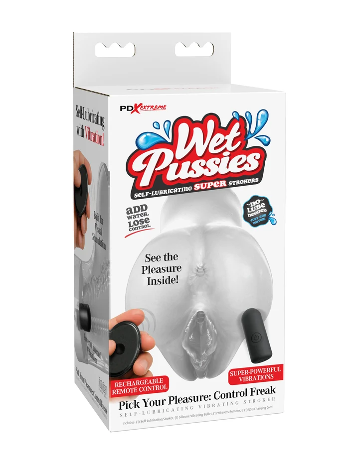 Pdx Extreme Wet Pussies Self-Lubricating Pick Your Pleasure: Control Freak - Frost