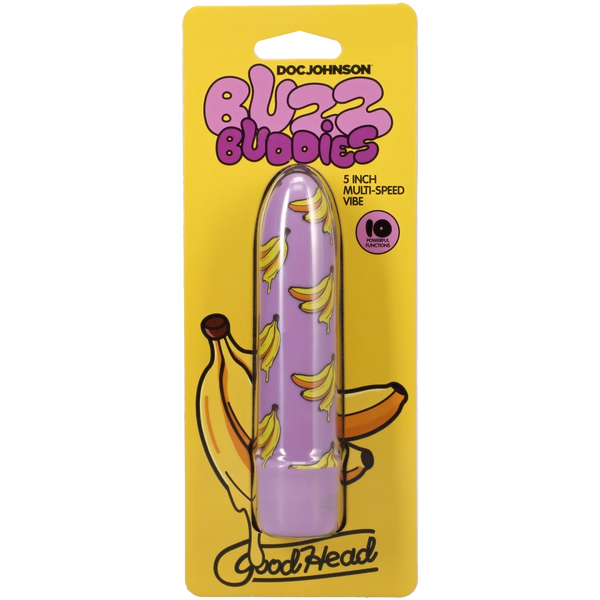 Goodhead - Buzz Buddies - 5 Inch Muti-Speed Vibe Bananas