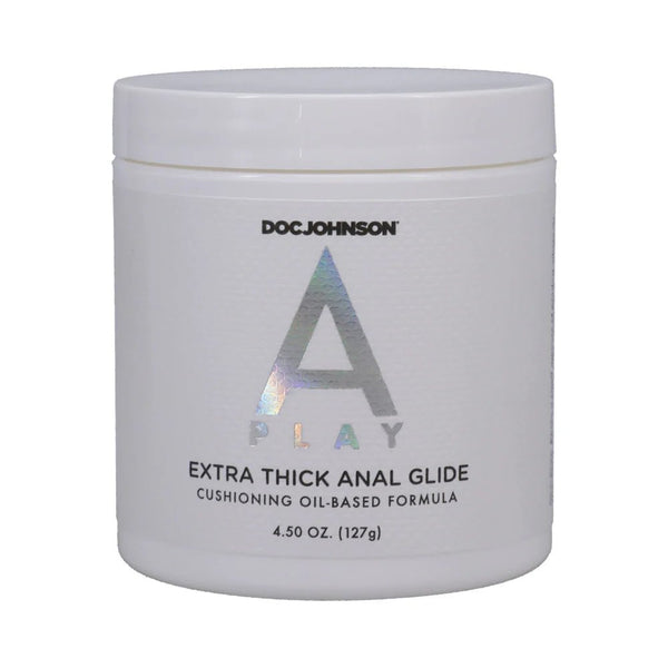 A - Play Extra - Thick Anal Glide Cushioning Oil - Based Formula 4.5 oz. - TruLuv Novelties