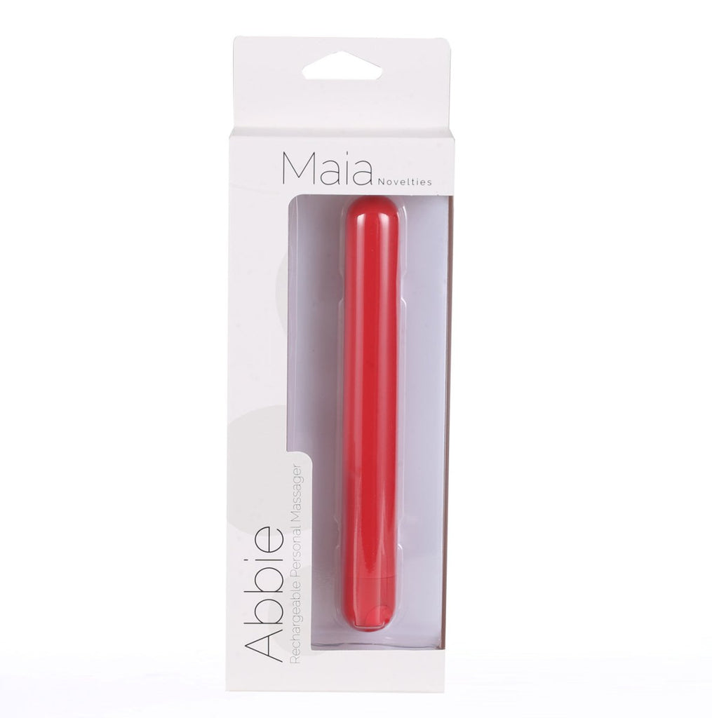 Abbie X-Long Super Charged Bullet - Red - TruLuv Novelties