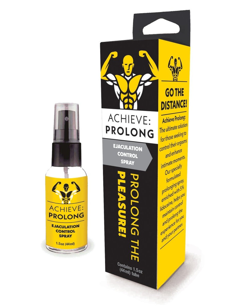 Achieve Prolong - Ejaculation Control Spray 1 Oz - TruLuv Novelties