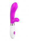 Achilles - Ultra Soft Silicone - 10 Speeds - Fuchsia - TruLuv Novelties