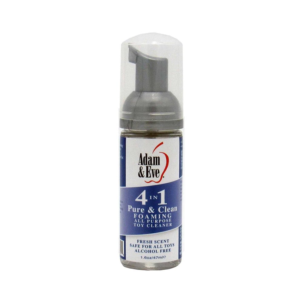 Adam & Eve 4 in 1 Pure & Clean Foaming Toy Cleaner 1.6 oz. - TruLuv Novelties