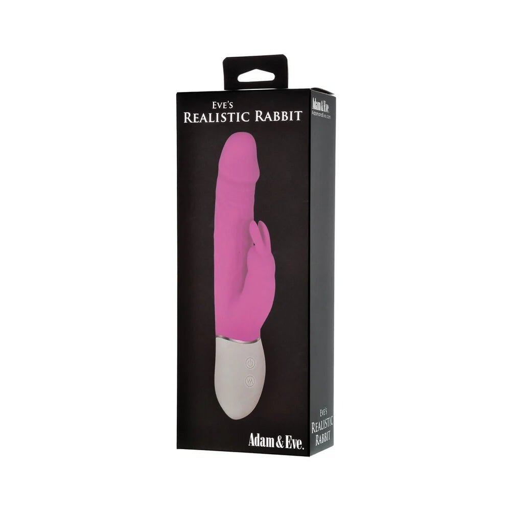 Adam & Eve Eve's Realistic Rabbit - TruLuv Novelties