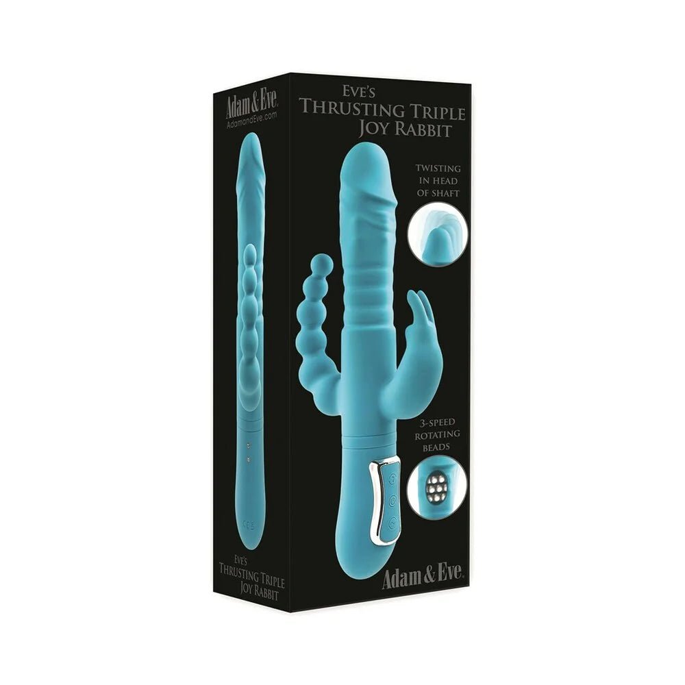 Adam & Eve Eve's Thrusting Triple Joy Rabbit - TruLuv Novelties