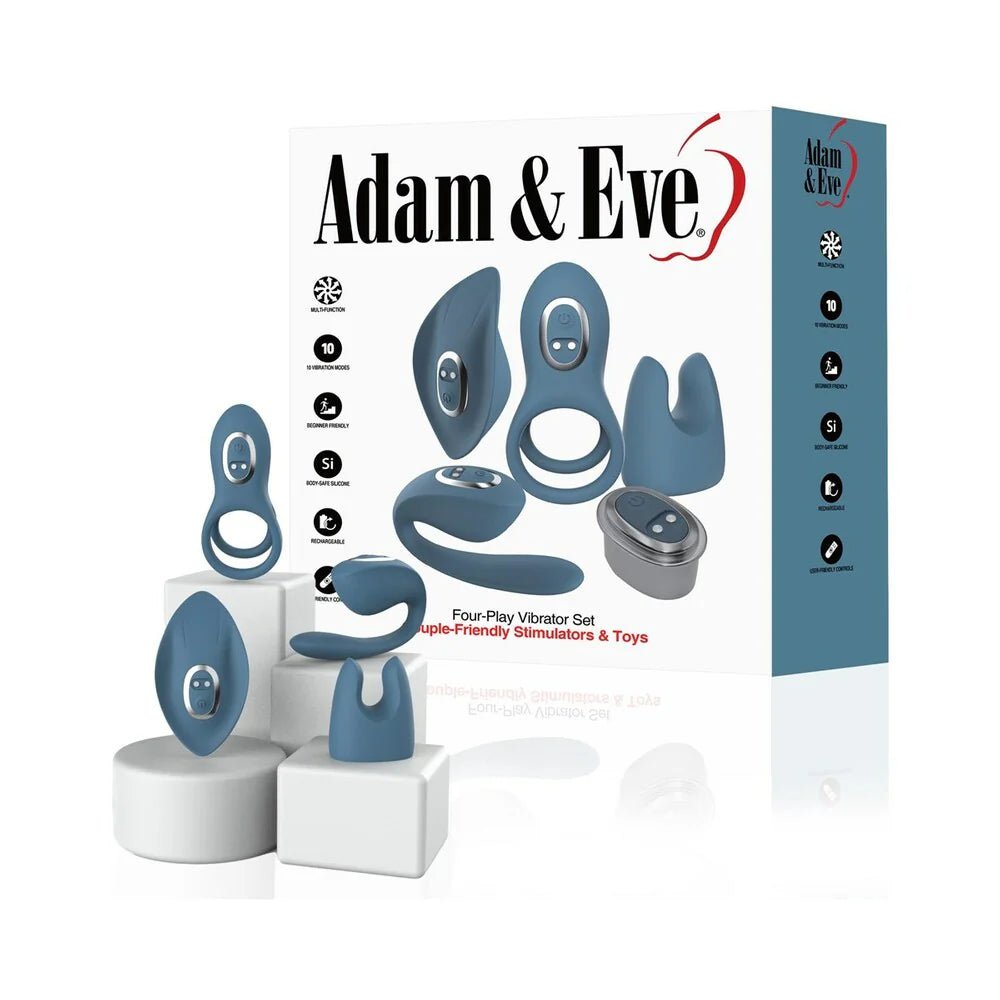 Adam & Eve Four - Play Vibrator Set - TruLuv Novelties