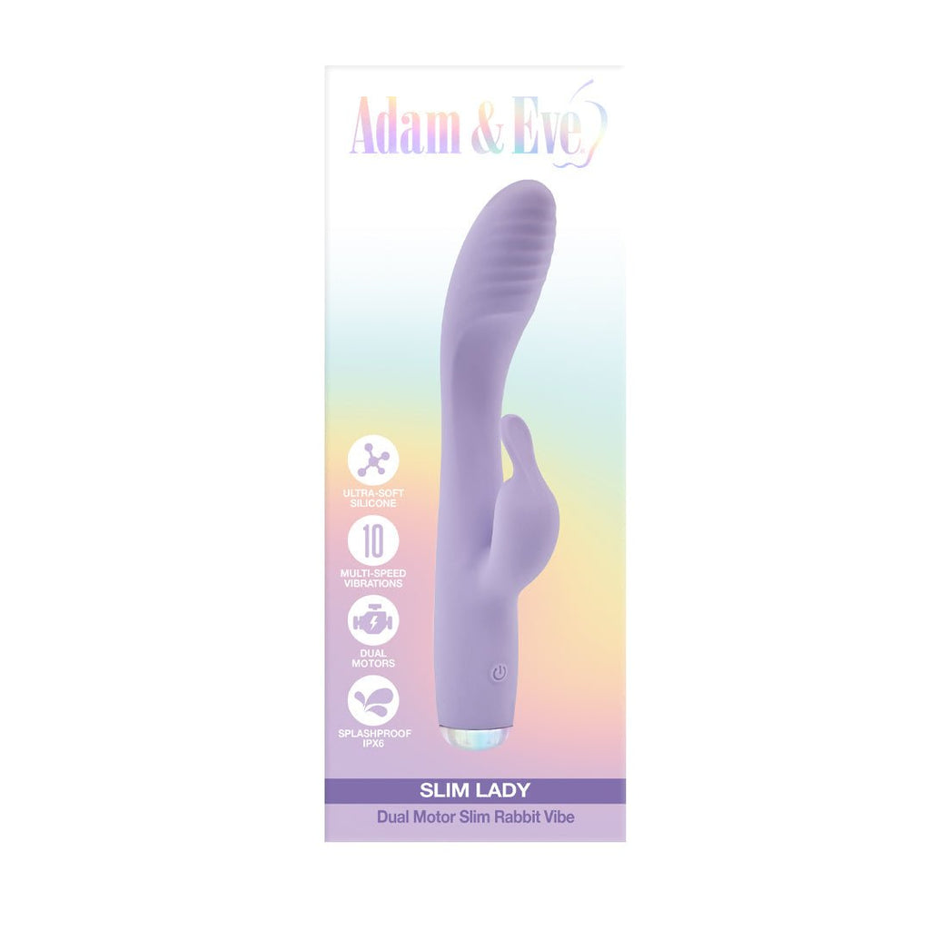 Adam & Eve Slim Lady Rabbit - TruLuv Novelties