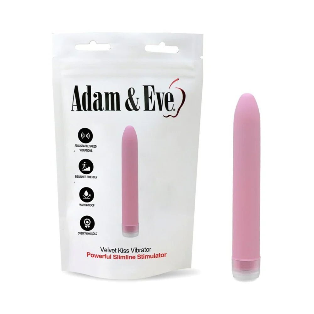 Adam & Eve Velvet Kiss Vibrator (Bag Packaging) - TruLuv Novelties