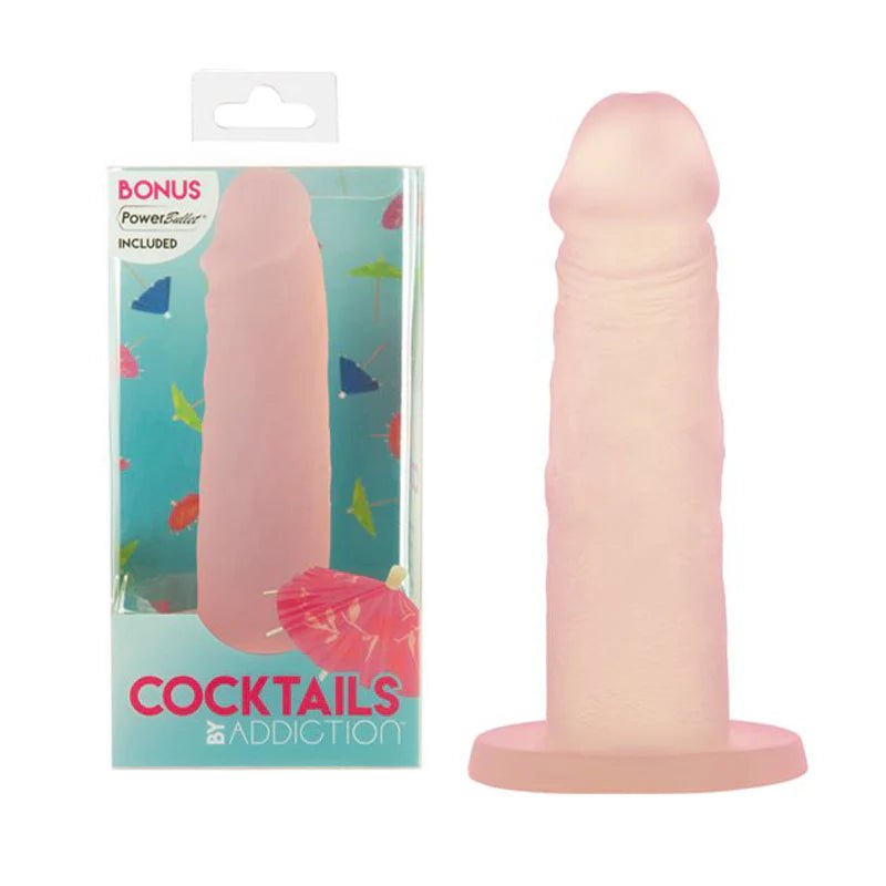 Addiction Cocktails Silicone Peach Bellini W/Power Bullet - TruLuv Novelties